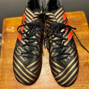 ADIDAS NEMEZIZ MESSI  FG/AG SKYSTALKER - CORE BLACK/SOLAR RED/TACTILE